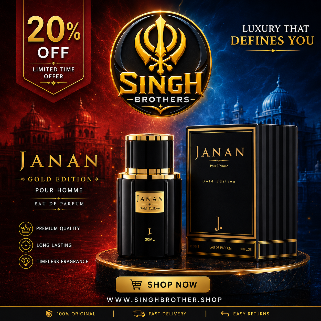 Janan Gold Edition Shahi Khushbu